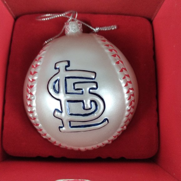 Lot of 2 St. Louis Cardinals MLB Baseball Scottish Christmas 2005 Ornaments - Picture 8 of 11